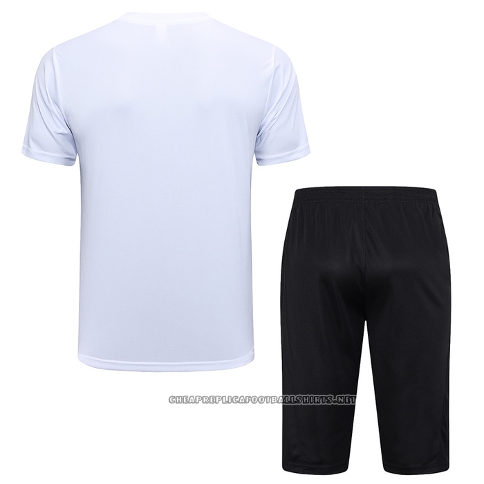 Tracksuit
 Paris Saint-Germain Jordan 2023-2024 Short Sleeve
 White
 - Shorts
